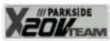 PARKSIDE PHPA 20Li A1 - Pictogrammes sur l'appareil - 3
