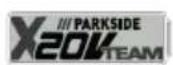 PARKSIDE PHPA 20Li A1 - Piktogramy na akumulátore - 1