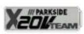 PARKSIDE PHPA 20Li A1 - Bildzeichen auf dem Akku: - 1