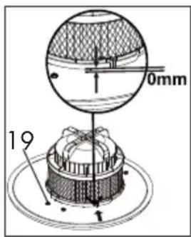 PARKSIDE PAS 1200 E4 - Montaz filtra harmonijkowego - 2