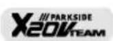 PARKSIDE PHLGA 20Li A1 - Symbolen op het apparaat - 4
