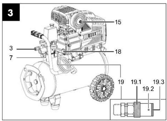 PARKSIDE PKO 24 A1 - COMPRESSOR - 3