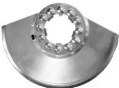 PARKSIDE PWS 125 E4 - Beschemkap demonteren: - 1