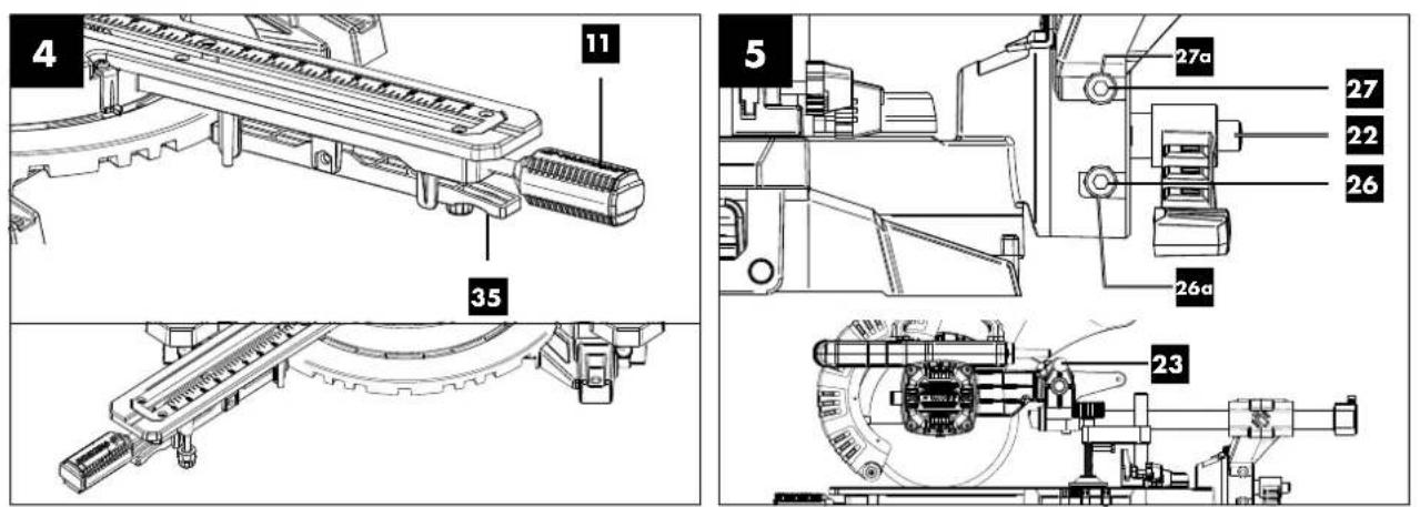 PARKSIDE PZKS 2000 B2 - SCIE À ONGLET RADIALE - 2