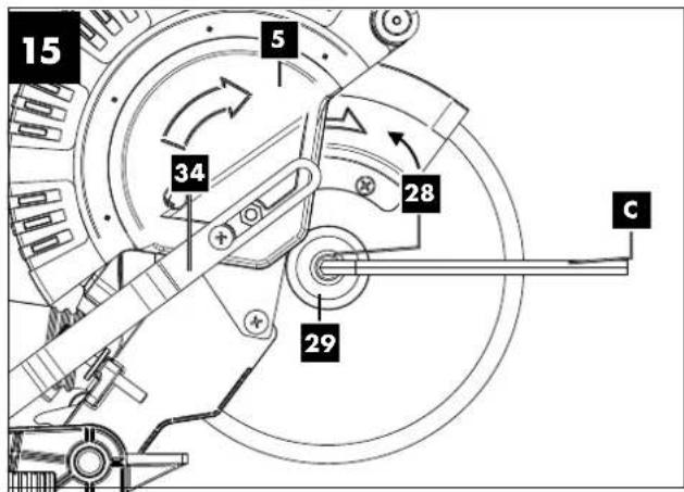 PARKSIDE PZKS 2000 B2 - SCIE À ONGLET RADIALE - 11