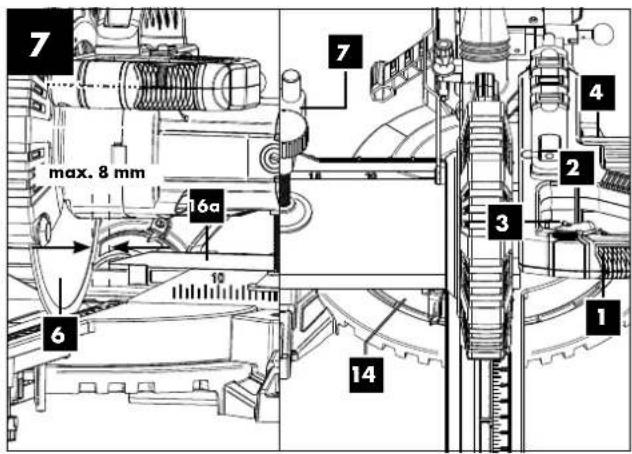 PARKSIDE PZKS 2000 B2 - SCIE À ONGLET RADIALE - 4