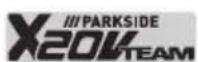 PARKSIDE PHSSA 20Li B1 - Symboly na prístroji - 2