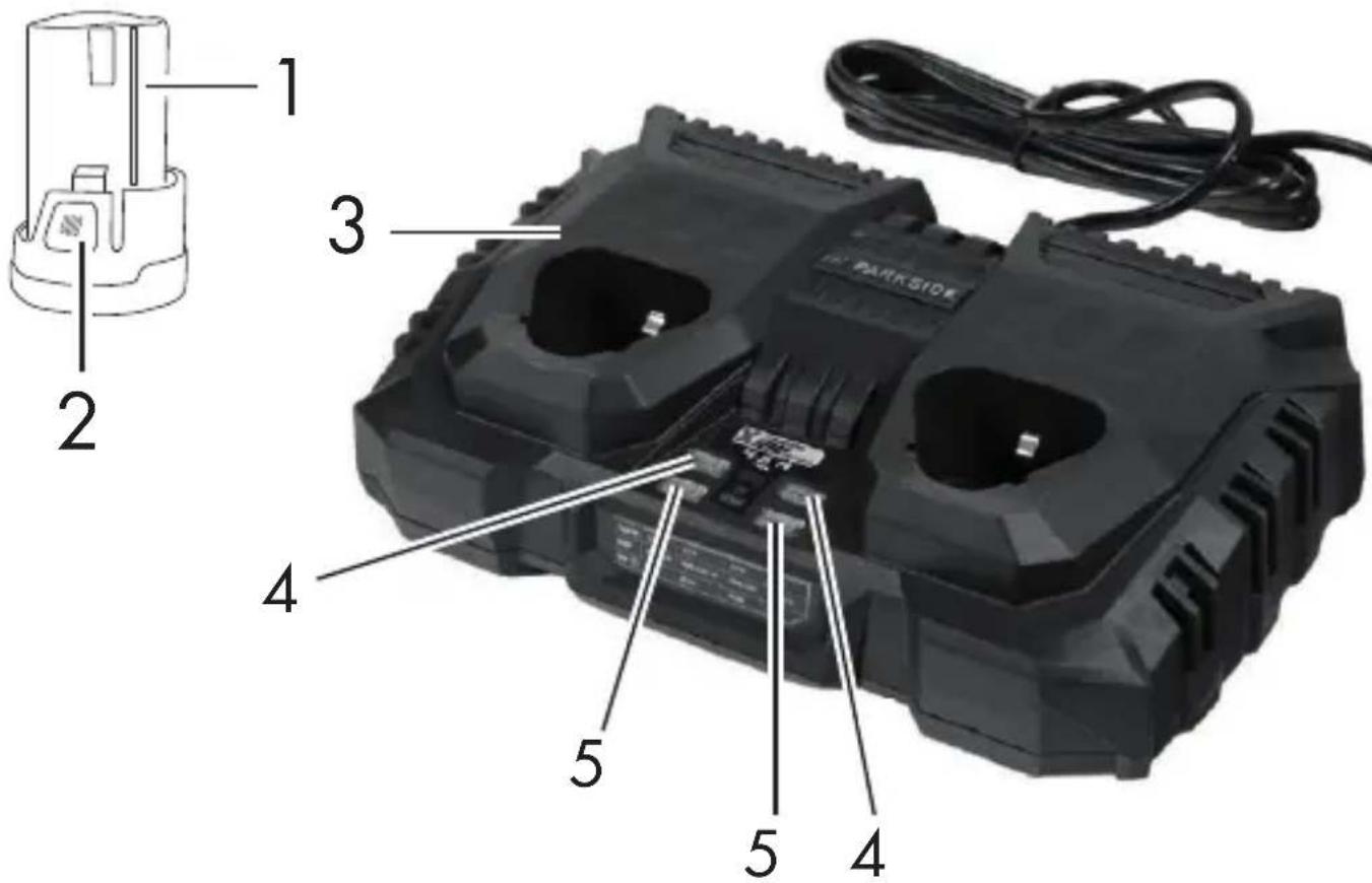 PARKSIDE PAPK 12 A1 - Double Charger - 1