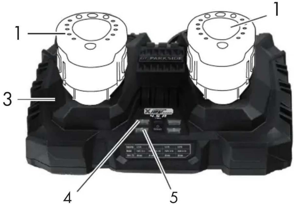 PARKSIDE PAPK 12 A1 - Double Charger - 2