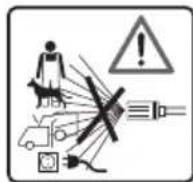 PARKSIDE PHD 135 D3 - Pictogrammes sur l'appareil - 8