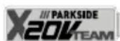 PARKSIDE PRTA 20Li B2 - Piktogramy na akumulátore - 1