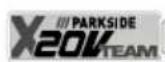 PARKSIDE PRTA 20Li B2 - Symboles sur I'accumulateur - 1