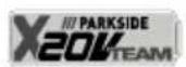 PARKSIDE PRTA 20Li B2 - Symbole na akumulatorze - 1