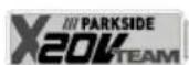 PARKSIDE PRTA 20Li B2 - Symbole na tadowarce - 1