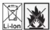 PARKSIDE PRTA 20Li B2 - Symbole na akumulatorze - 4