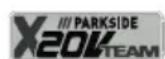 PARKSIDE PNTSA 20Li B1 - Symbols on the device - 1