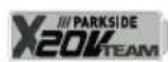 PARKSIDE PNTSA 20Li B1 - Bildzeichen auf dem Akku: - 1