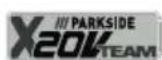PARKSIDE PNTSA 20Li B1 - Bildzeichen auf dem Gerät - 1