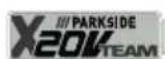PARKSIDE PNTSA 20Li B1 - Symboles sur le chargeur - 1