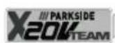 PARKSIDE PNTSA 20Li B1 - Grafi cké značky na nabíječe - 1