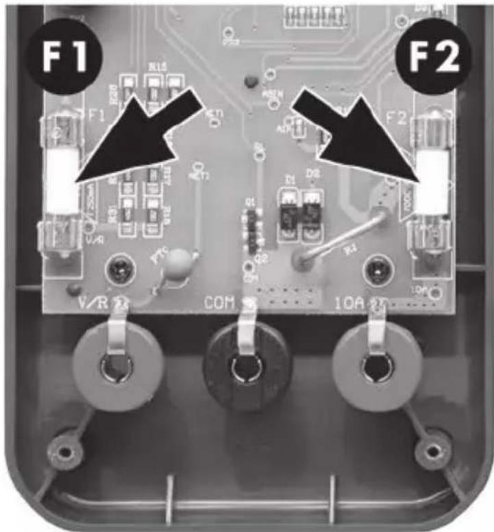 F1 F2 V/R 20 COM 10A 20