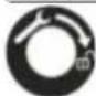 PARKSIDE PSS 65W - Symbols on the device: - 8