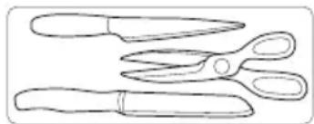 PARKSIDE PSS 65W - Ostrenie nožov - 1