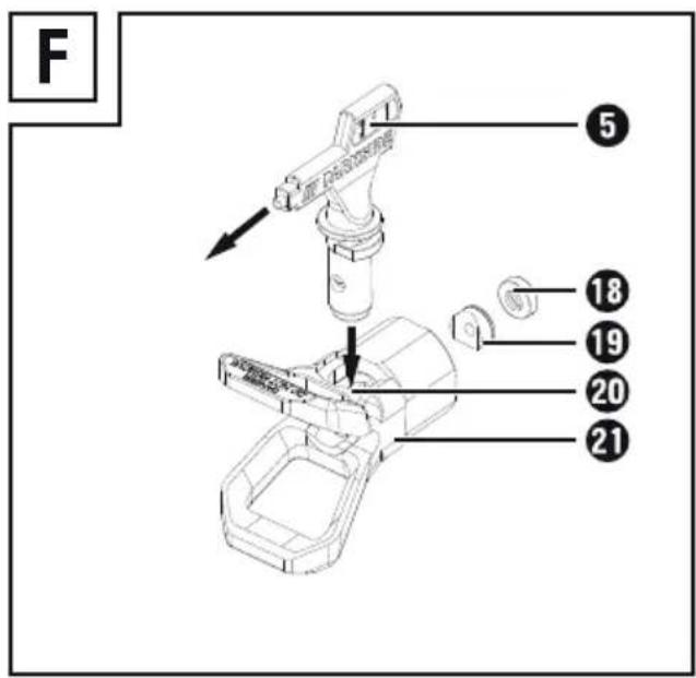 PARKSIDE PAFS 550 A1 - PISTOLET À PEINTURE AIRLESS - 6