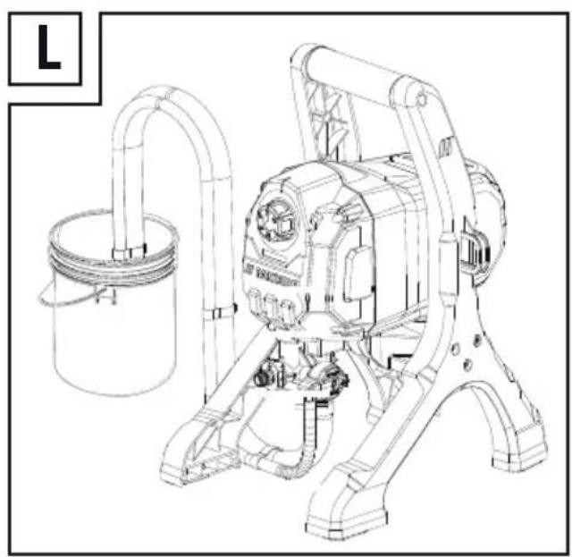 PARKSIDE PAFS 550 A1 - PISTOLET À PEINTURE AIRLESS - 12