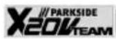 PARKSIDE PKSA 20Li B2 - Symbols used on the saw - 16