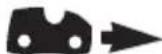PARKSIDE PKSA 20Li B2 - Symbols used on the saw - 19