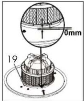 PARKSIDE PAS 1200 D3 - Folded filter assembly - 2