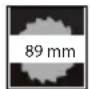 PARKSIDE PTS 710 A2 - Cutting saw blade (symbols) - 7