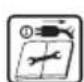 PARKSIDE PMNF 1350 E4 - Symbols on the device: - 2