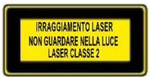 PARKSIDE PTIA 1 - Pericolo a causa di irraggiamento laser - 1
