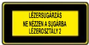 PARKSIDE PTIA 1 - Lézersugár általi veszély - 1