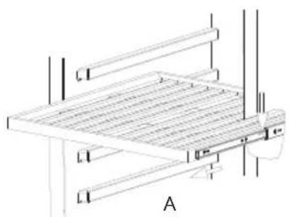 DOMO DO91606W - SPOSTARE I RIPIANI DEL FRIGO - 1