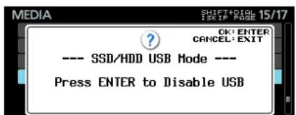 TASCAM DA6400 - Attention - 1