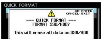 TASCAM DA6400 - Attention - 3