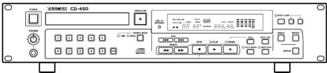 TASCAM CD450 - 1