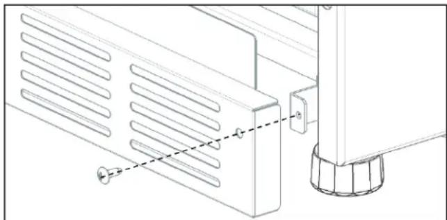 THERMADOR T24UW925LS - Bandeau de socle - 2