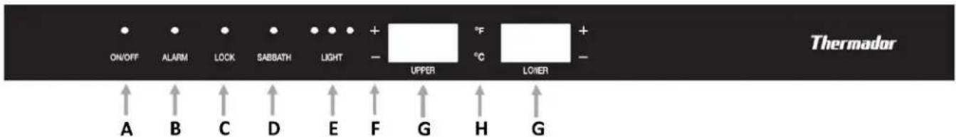 THERMADOR T24UW905RP - Control táctil - 1