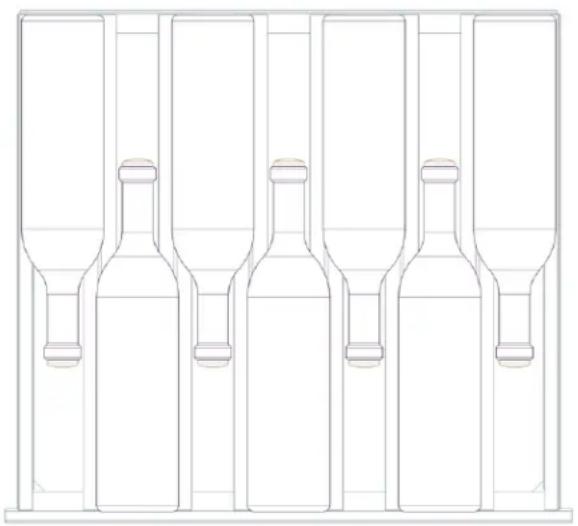 THERMADOR T24UW905LP - Acomodo de botellas - 1