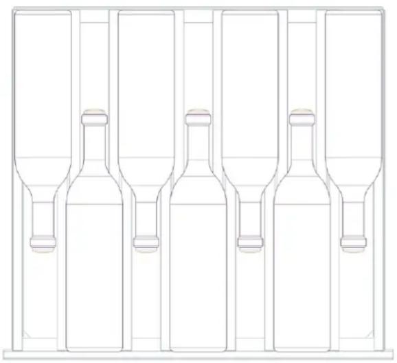 THERMADOR T24UW905LP - Bottle arrangement - 1