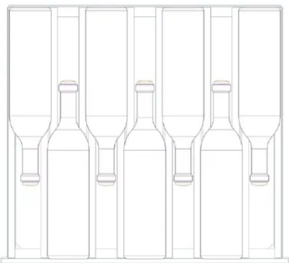 THERMADOR T24UW925RS - Acomodo de botellas - 1