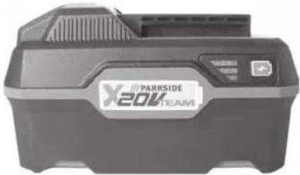 PARKSIDE PAKSP 20Li A1 - Commande des batteries de rechange - 1