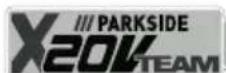PARKSIDE PALP 20Li B2 - Symbols on the device - 2