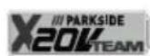 PARKSIDE PALP 20Li B2 - Symbole na akumulatorze - 1