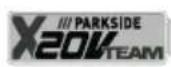 PARKSIDE PALP 20Li B2 - Piktogramy na akumulátore - 1