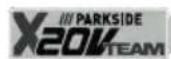 PARKSIDE PALP 20Li B2 - Symbols on the Charger: - 1
